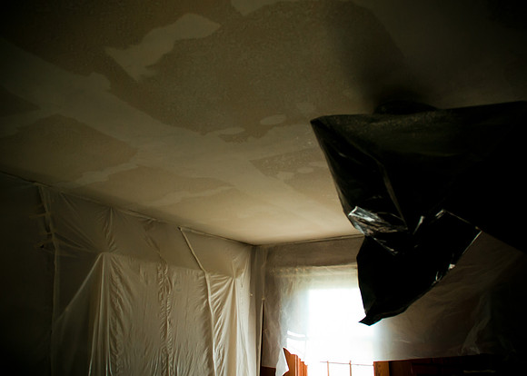 redoing the ceilings.