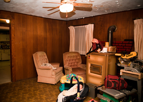 The living room