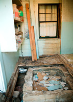 the window to no where that went into the girls goom.