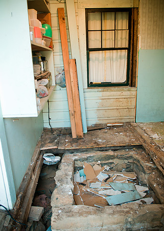 the window to no where that went into the girls goom.